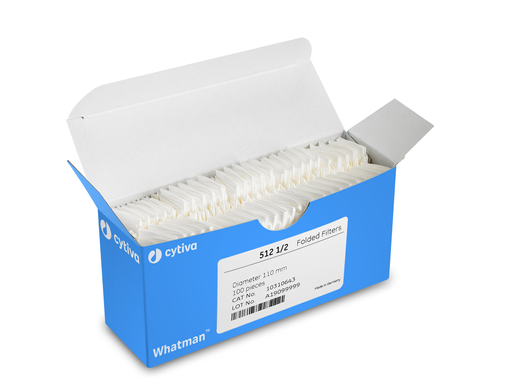 10310645 - Whatman™ Grade 512 ½ Düşük Fosfatlı Uygulamaya Özel Filtre Kağıdı, Katlı, 150 mm (100 Adet/Paket) 10310645 - Whatman™ Grade 512 ½ Düşük Fosfatlı Uygulamaya Özel Filtre Kağıdı, Katlı, 150 mm (100 Adet/Paket)