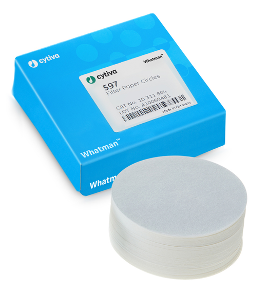 10311807 - Whatman™ Grade 597 Kalitatif Filtre Kağıdı, Standart, 55 mm Dairesel (100 Adet/Paket) 10311807 - Whatman™ Grade 597 Kalitatif Filtre Kağıdı, Standart, 55 mm Dairesel (100 Adet/Paket)