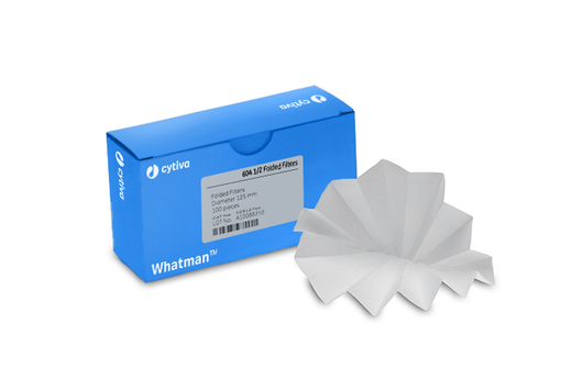 10312745- Whatman™ Grade 604½ Kalitatif Filtre Kağıdı, Önceden Katlanmış, 150 mm Dairesel (100 Adet/Paket)